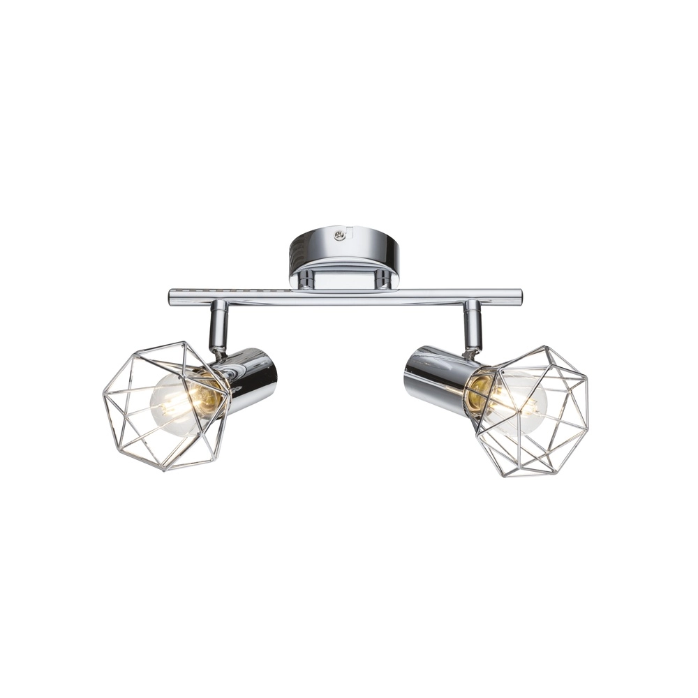 Deckenlampe Xara I 2-Licht Chrom