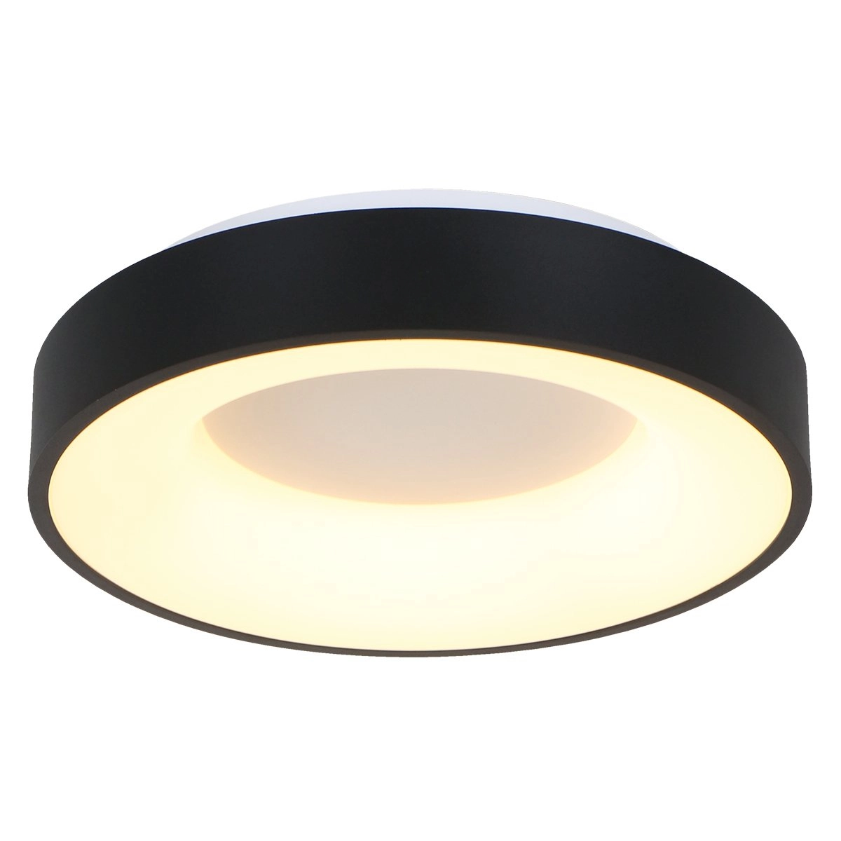 Deckenleuchte Ringlede Ø 48 cm schwarz Steinhauer 8712746131260