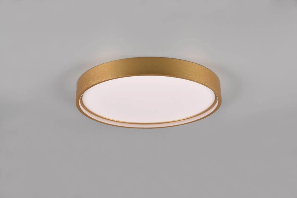 Weiß mit goldener Deckenlampe Doha Trio 4017807575019
