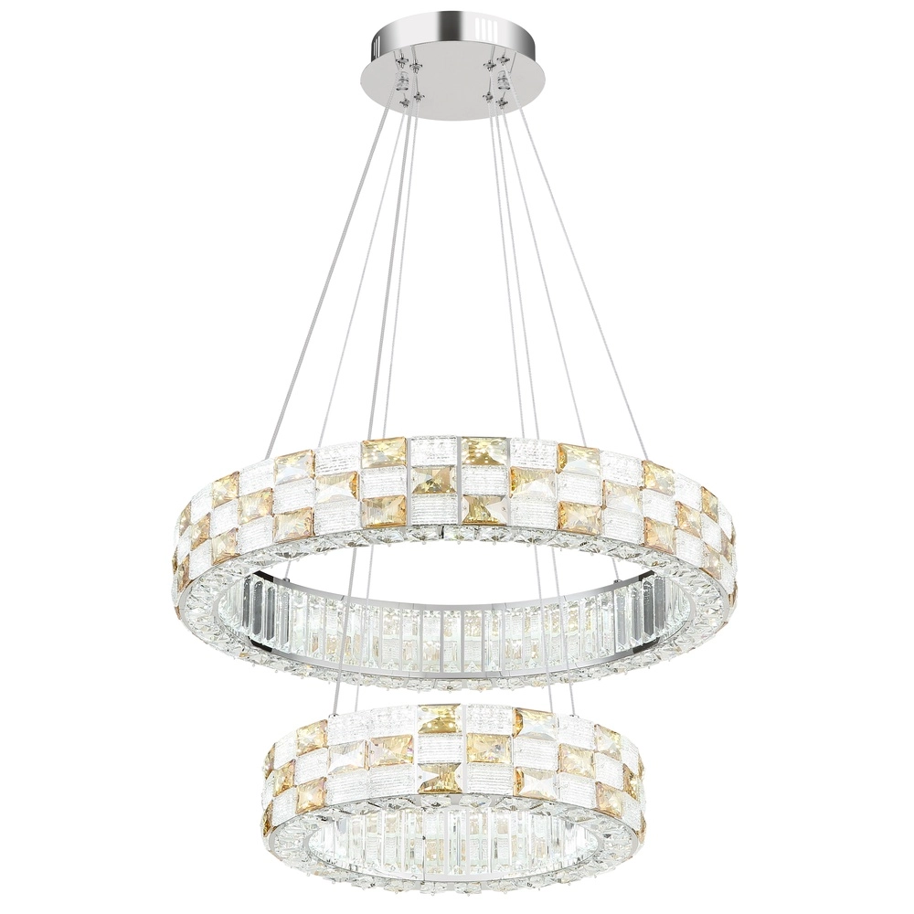 Pendellampe Lidia Chrom Globo 9007371586097