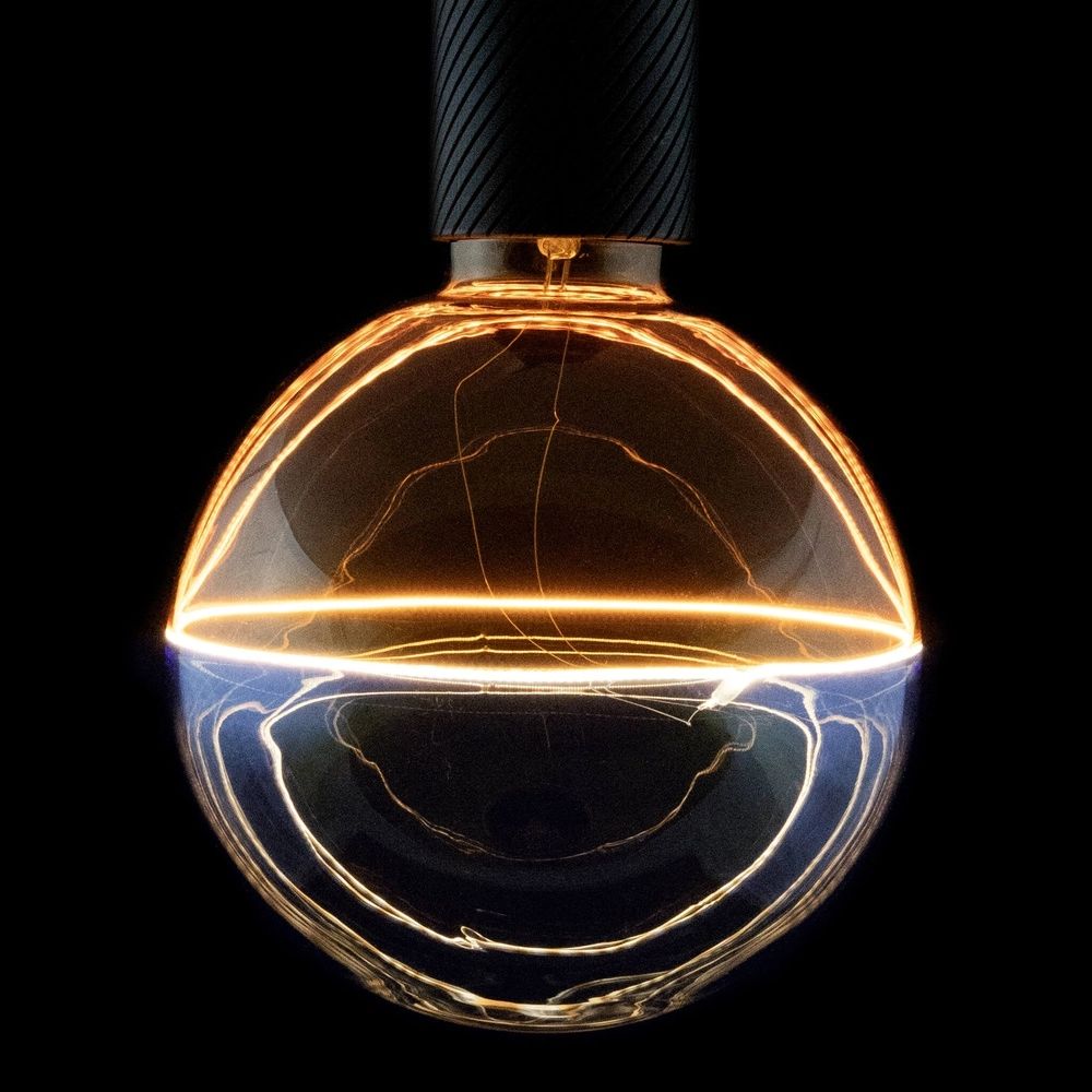 Lichtquelle Gold und Blau Illusion 6W - E27 - 260lm - 1900K - Ø 14,5 cm