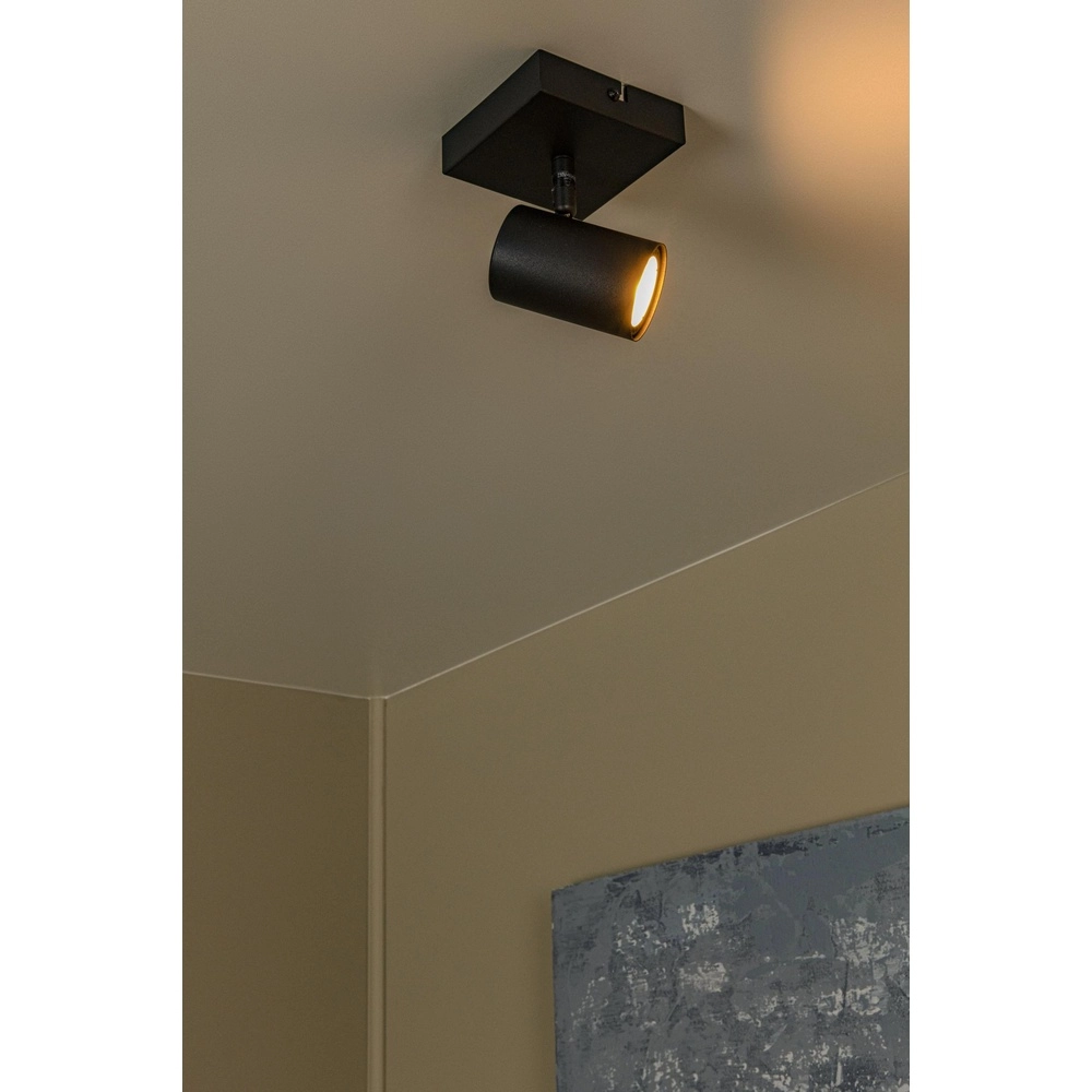 Deckenlampe Amigo Single Black Lucide 5411212531001