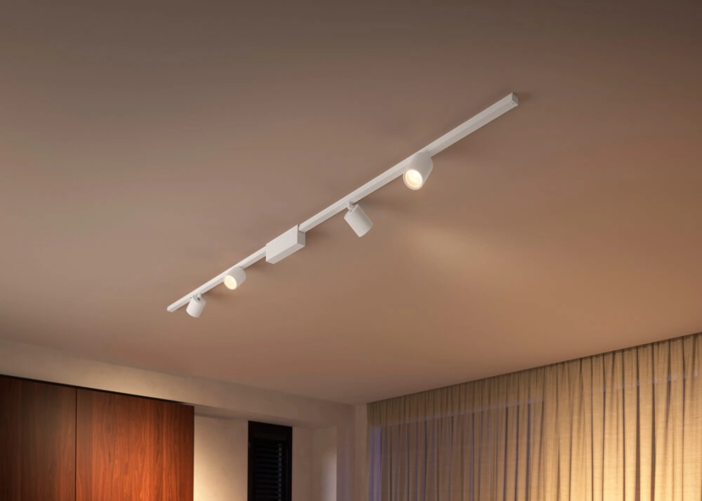 Hue Perifo - White and color Set mit 4 Spots weiß Philips 8719514407787