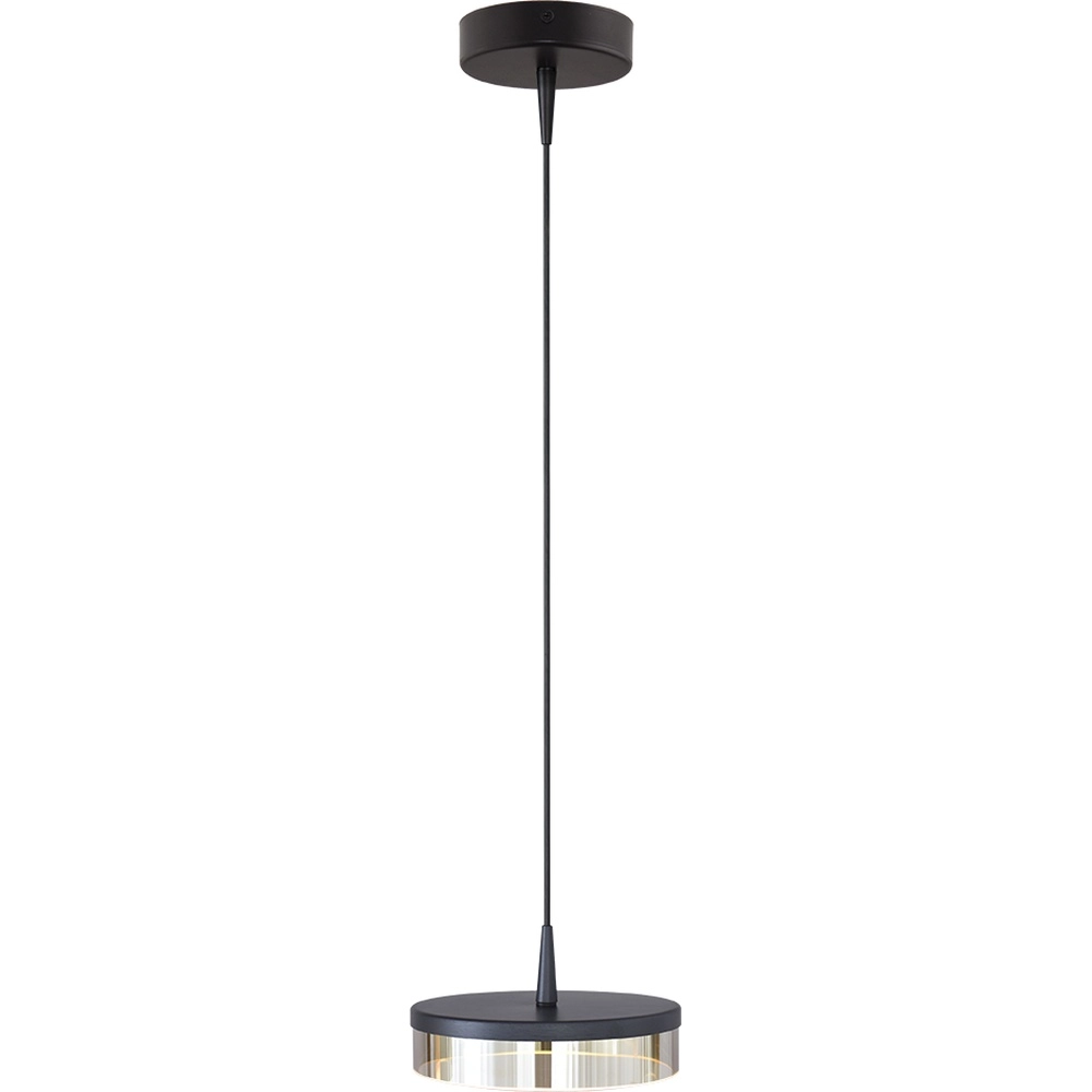 Design-Pendellampe Imperia schwarzer Nickel Ø 16 cm