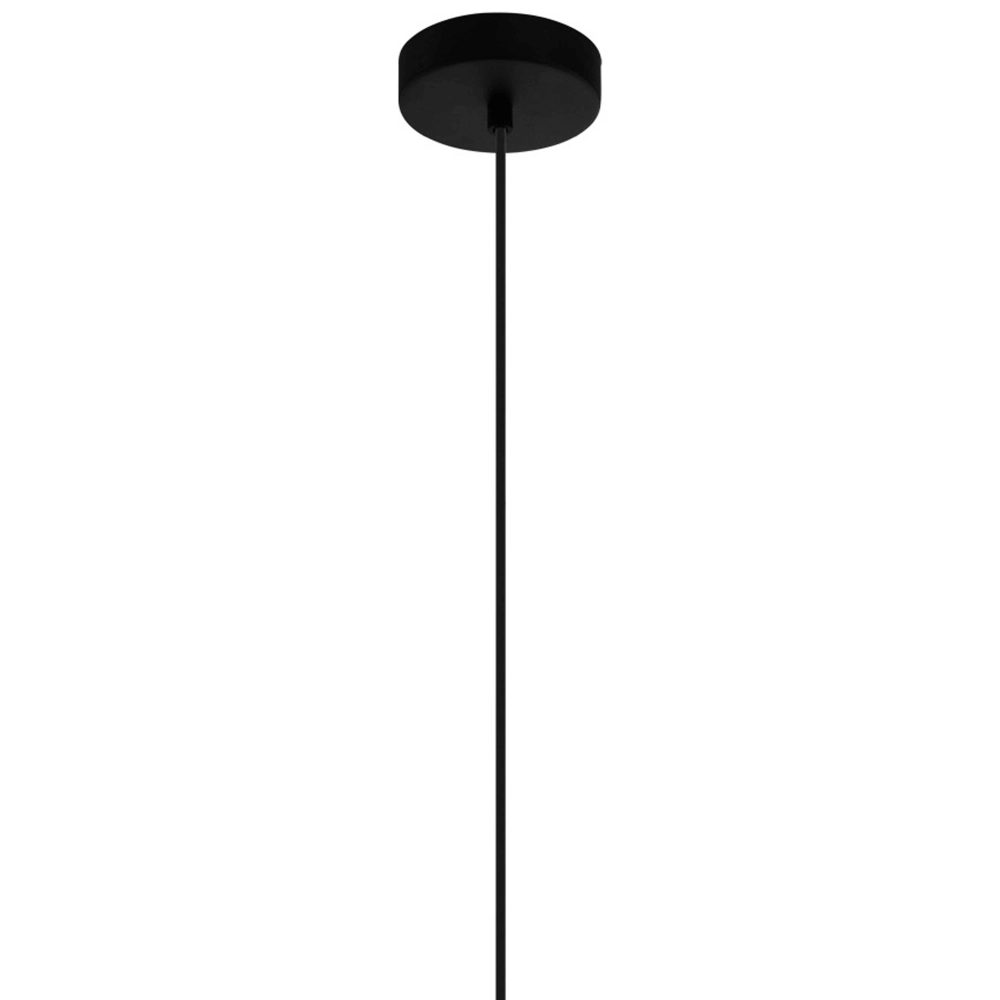 Schwarze Hängelampe Lobatia Eglo 9002759995317