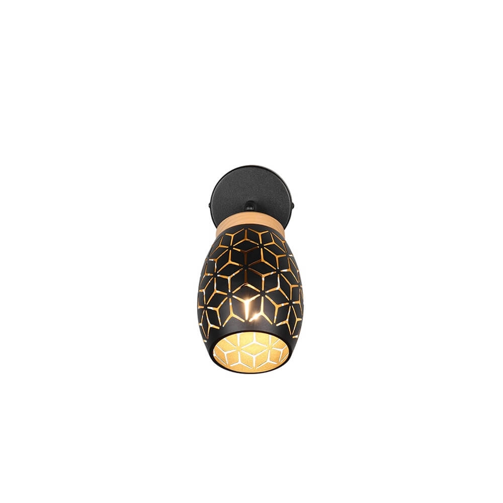 Aufputz-Spot Bidar schwarz Trio 4017807640649