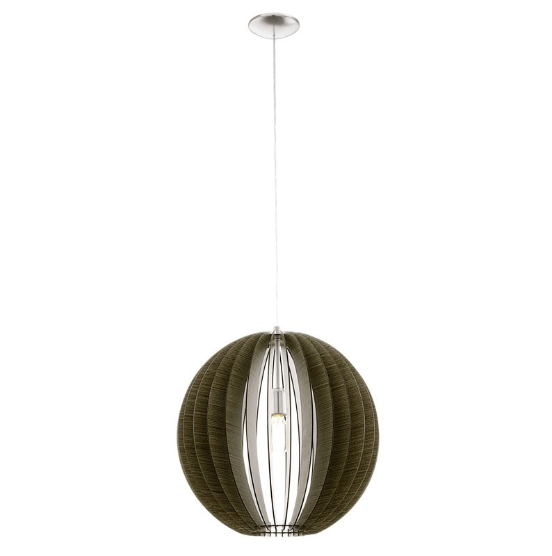 Pendelleuchte Cossano 50 cm dunkelbraun Eglo 9002759946364