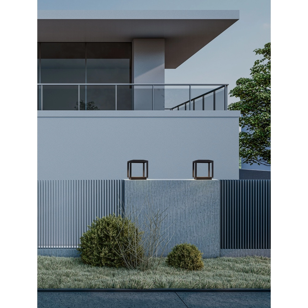 Quadratische Leuchte Prive ca. 26cm Lyora 5212017453167