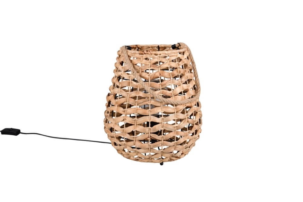 Country Tischleuchte Jean Ø 29cm Rattan Trio 4017807637687