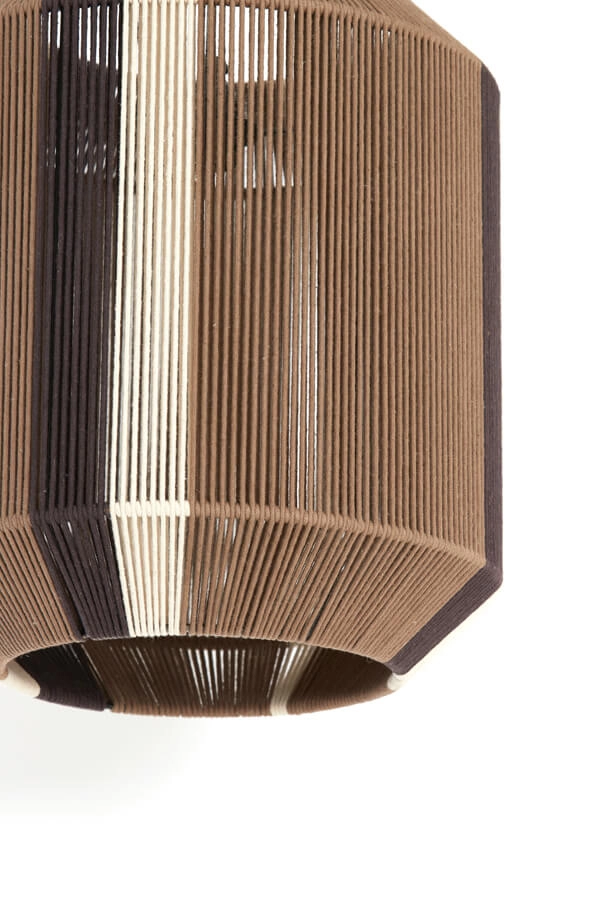 Pendelleuchte Kozana braun Ø 36cm Light & Living 8717807758783