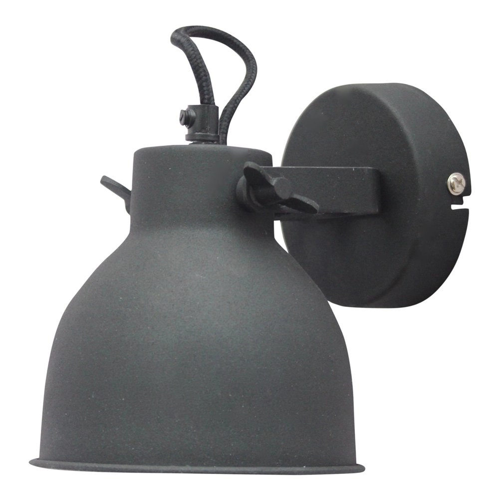 Wandlampe Large Vintage schwarz