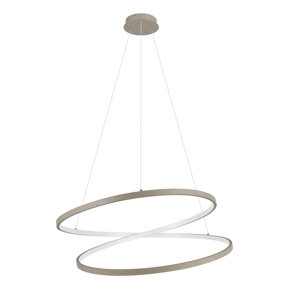 Ø 70cm LED-Pendellicht Ruotale Sand