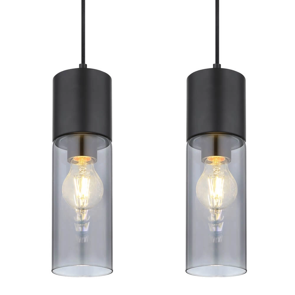 Schlanke Pendelleuchte Annika 4-flammig Globo 9007371439768