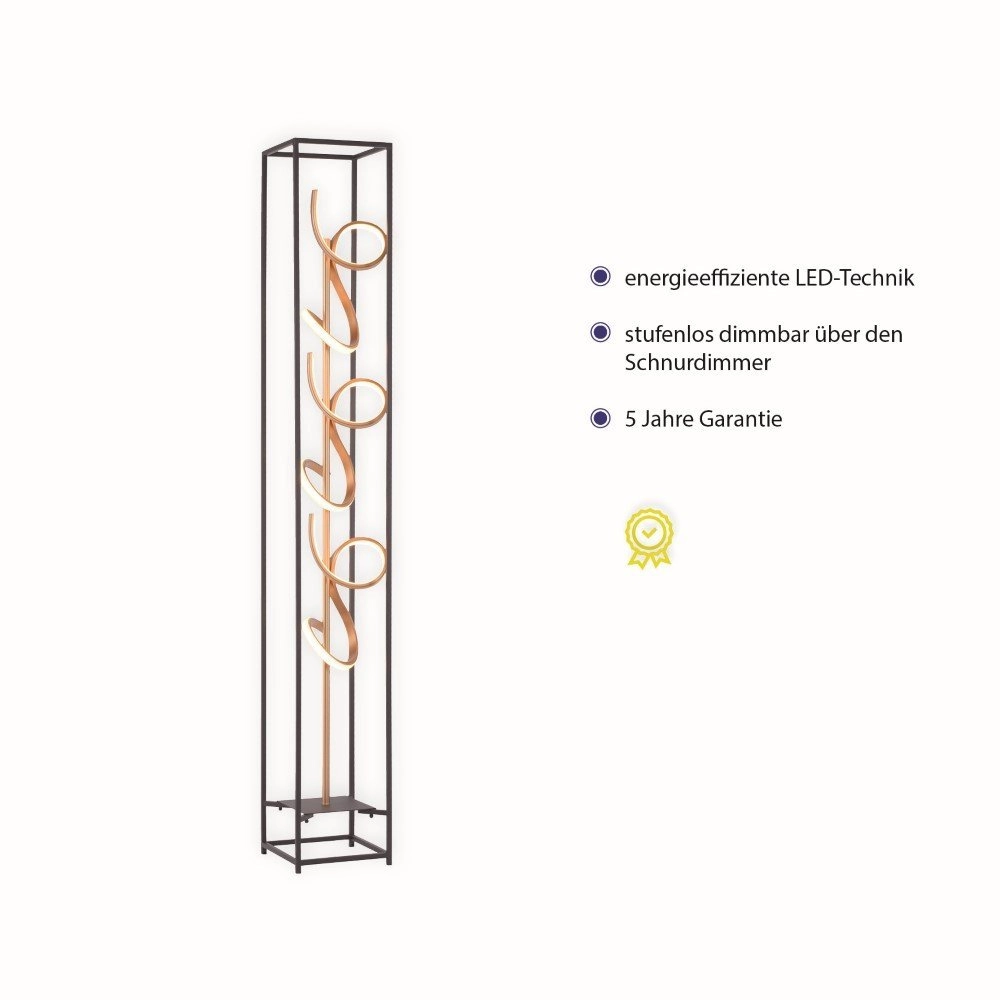 Ländliche LED-Stehleuchte Selina Paul Neuhaus 4012248351086