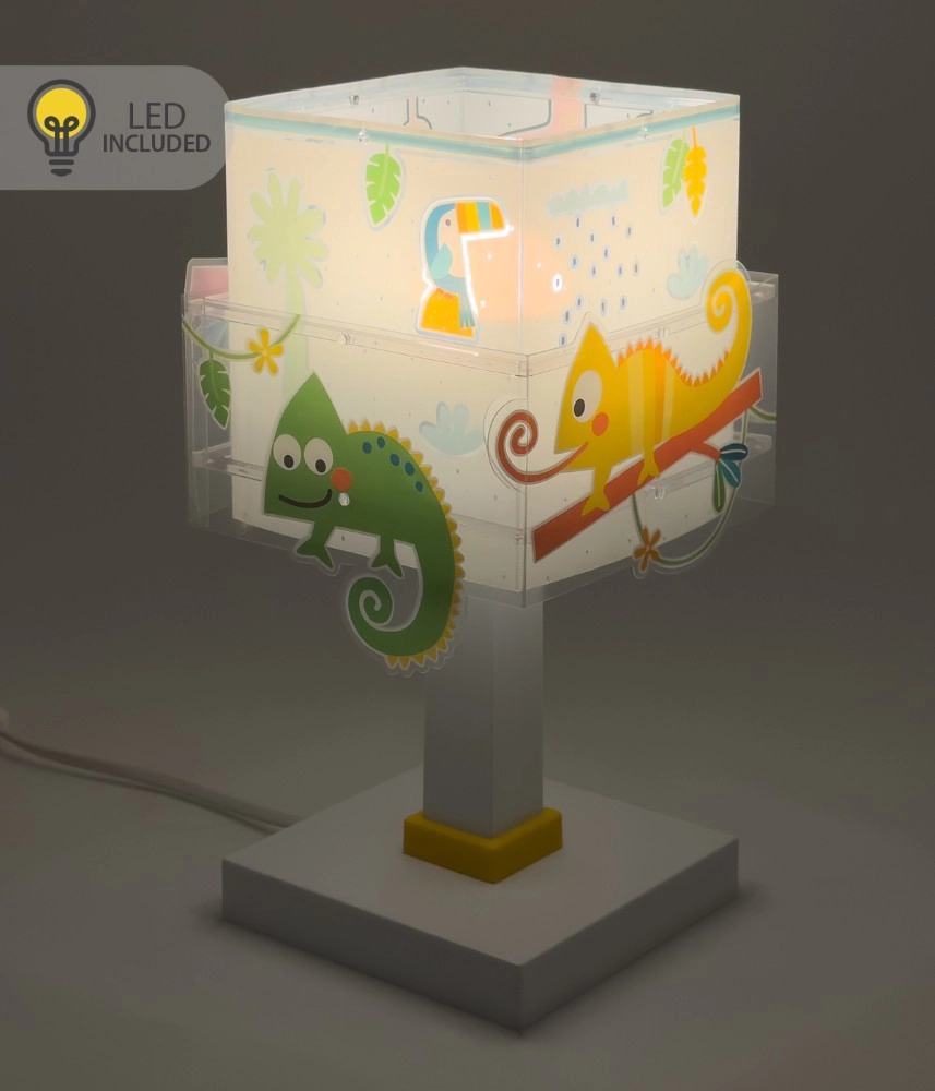 Tischlampe Happy Jungle Im Dunkeln leuchten Dalber 8420406002453