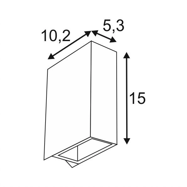 Außenlampe Quad SLV 4024163148658