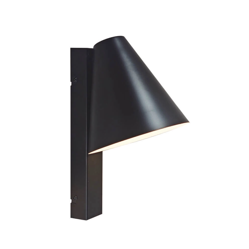 Wandleuchte Wilmer schwarz