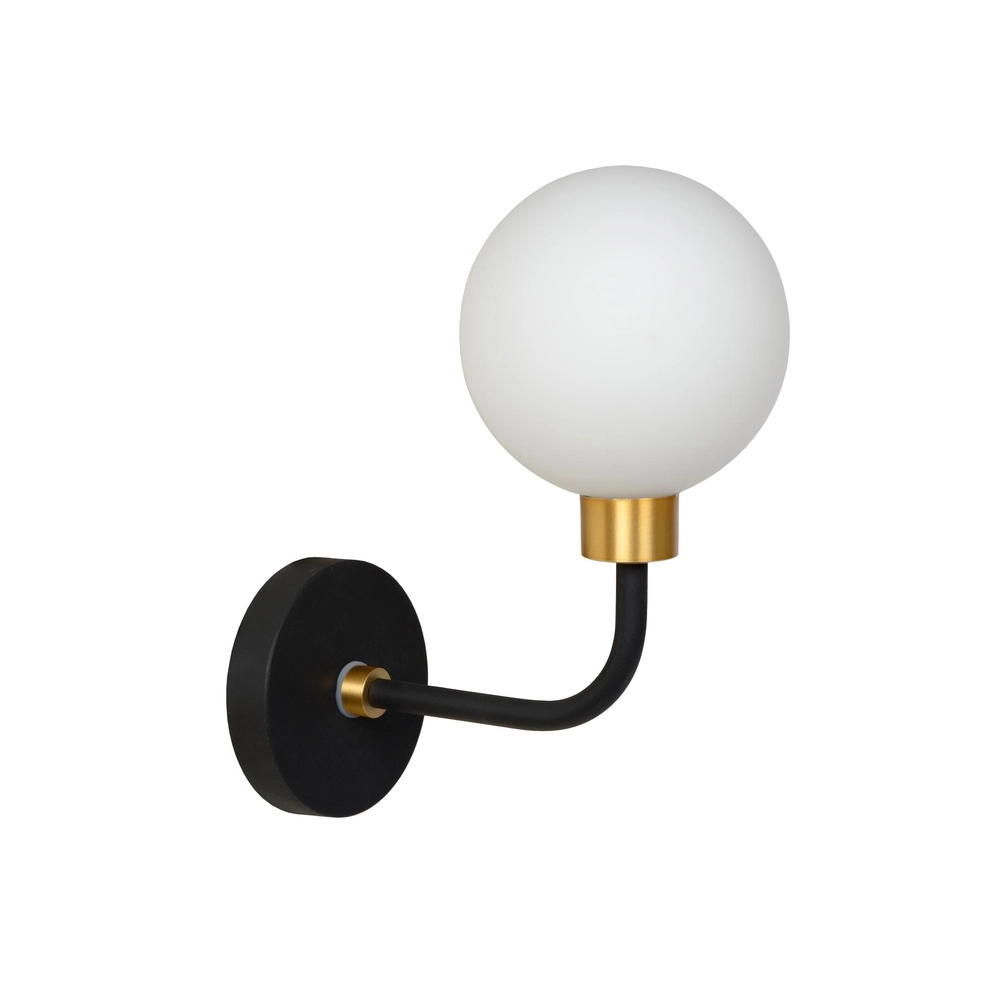 Wandlampe Berend Schwarz-Weiß