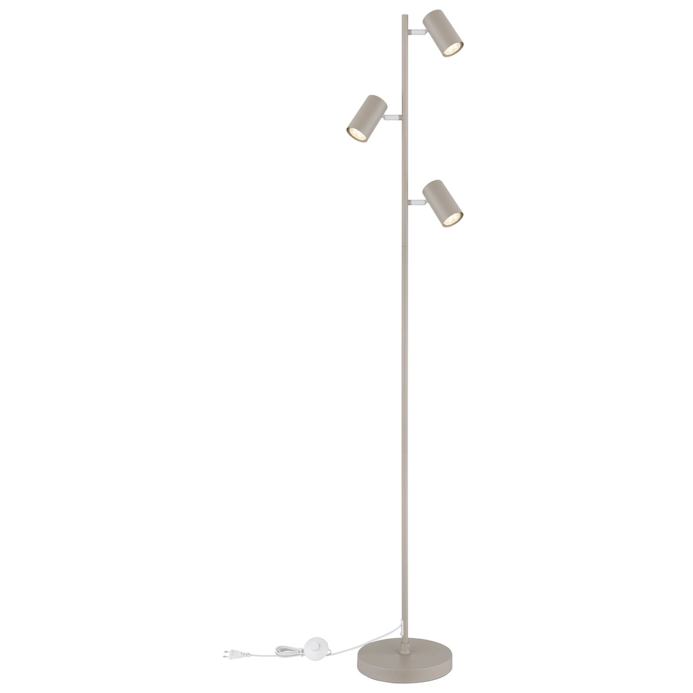Stehlampe Robby sandbraun Globo 9007371569694