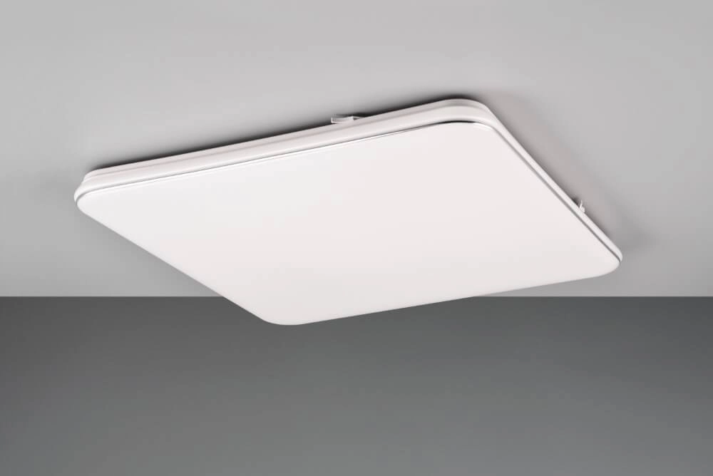 Weiße Deckenleuchte Blanca Quadrat 4000K Trio 4017807576863