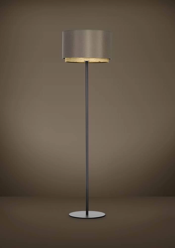 Tischlampe Marchena Cappuccino mit Holz - Ø 42cm Stars of Light 9008606240098
