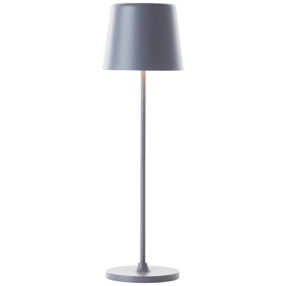 Tischlampe Kaami grau Brilliant 4004353428234