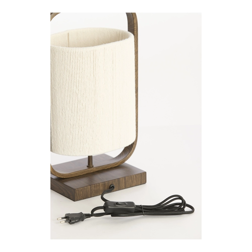 Tischlampe Lecce 22,5 cm dunkel Light & Living 8717807837518