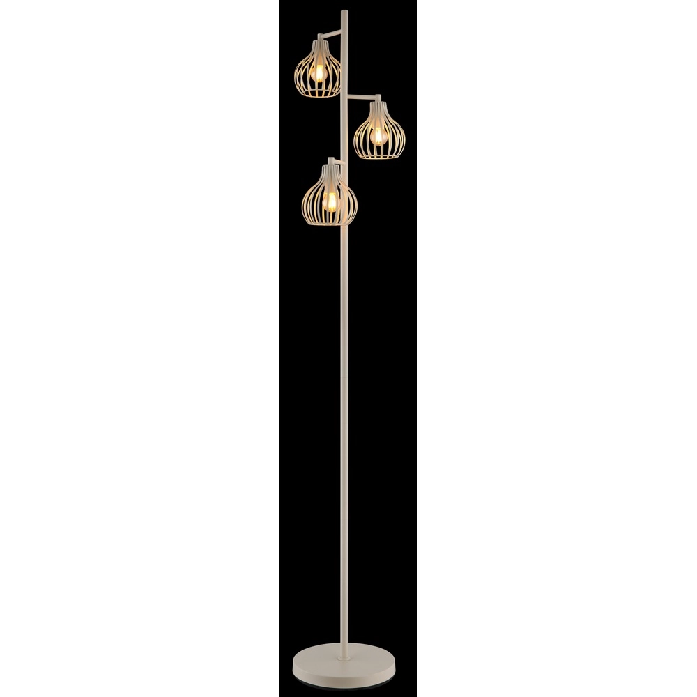 3-Licht Stehlampe Mateo Sahne Globo 9007371572236