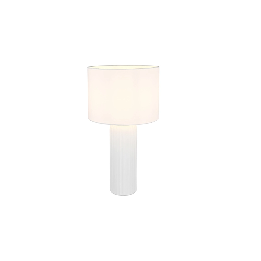 Tischlampe Blair Ø 28cm weiß Trio 4017807654349