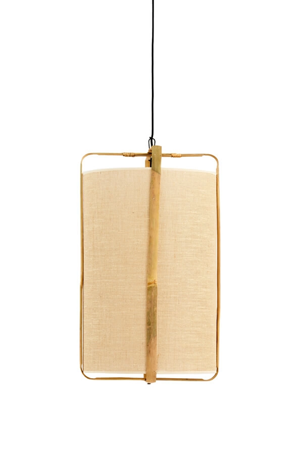 Cremefarbene Pendelleuchte Sendai Ø 37cm Light & Living 8717807693459