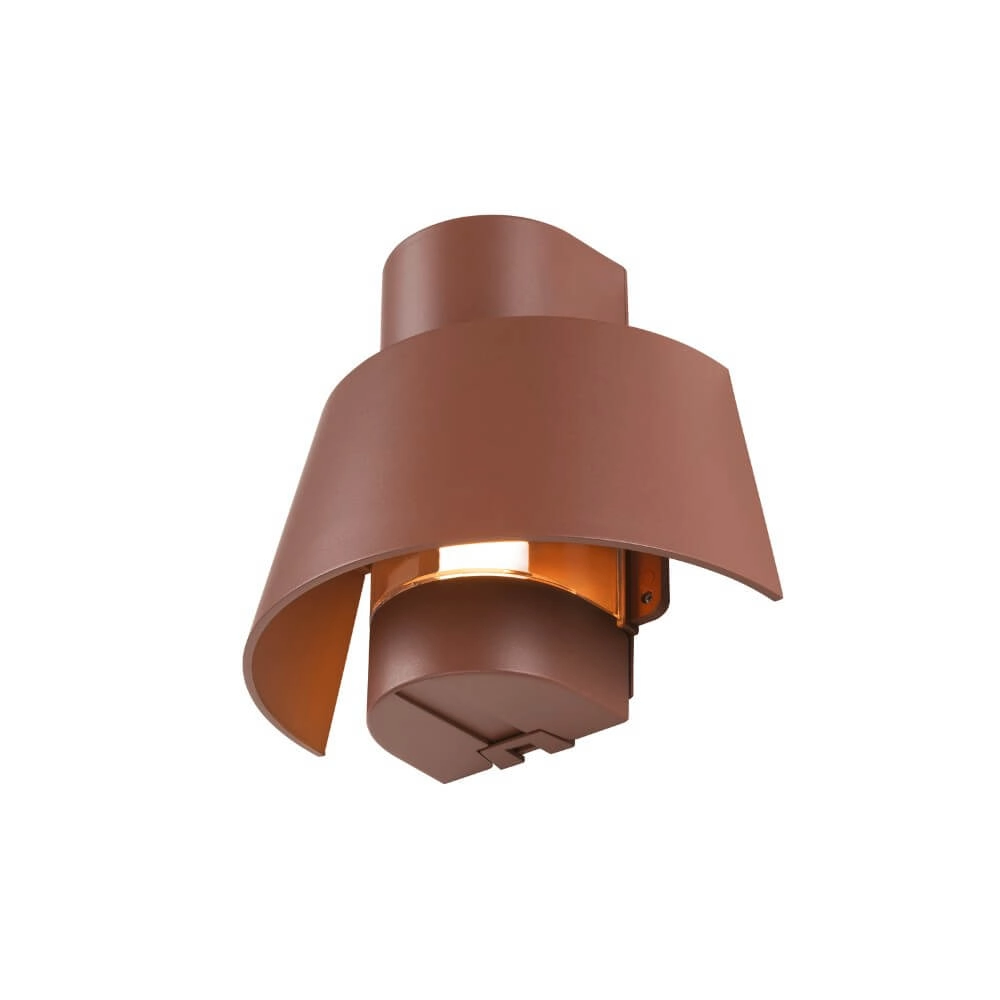 Rostbraune Wandlampe Photoni 1x E27