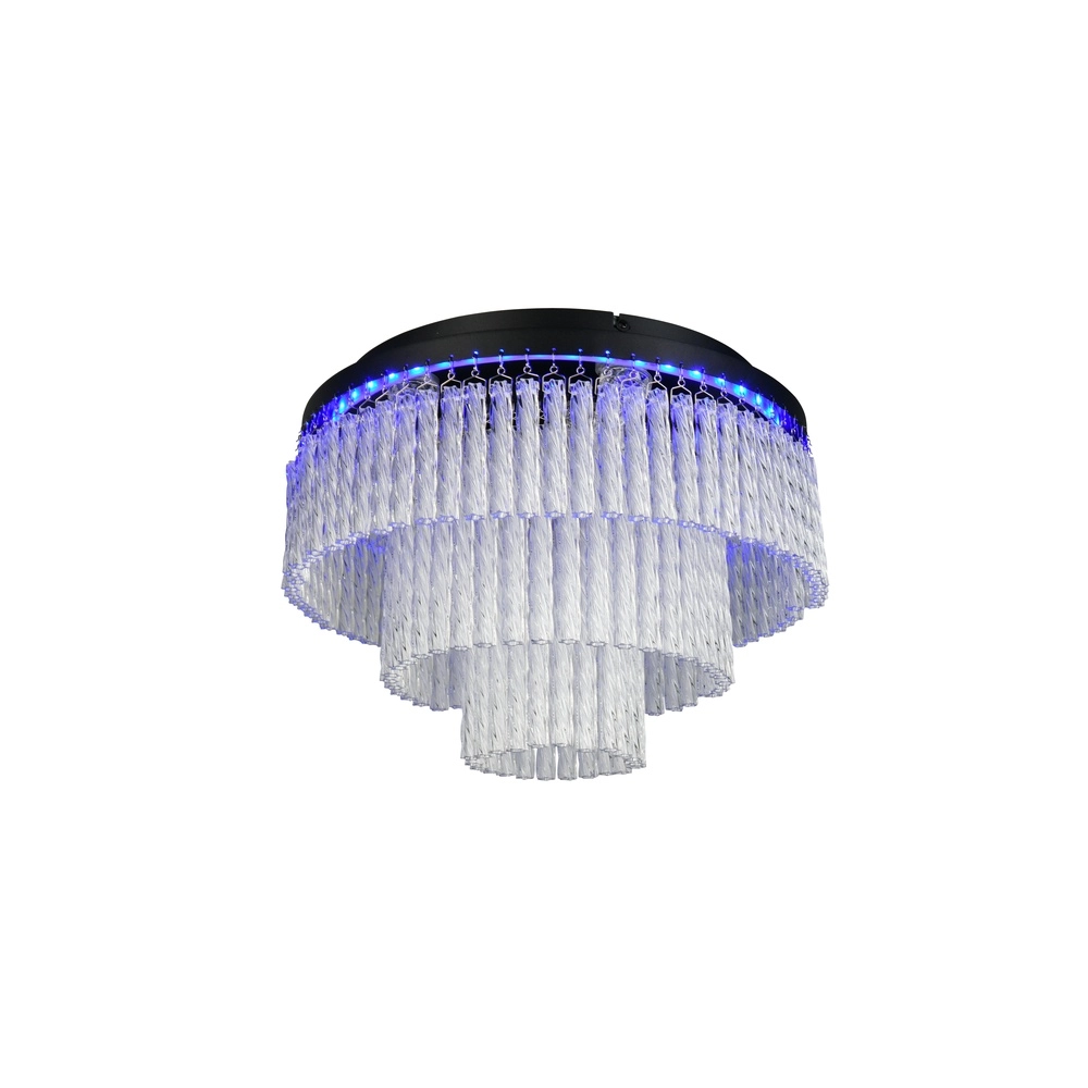 Design-Deckenlampe Vono Schwarz Trio 4017807682236