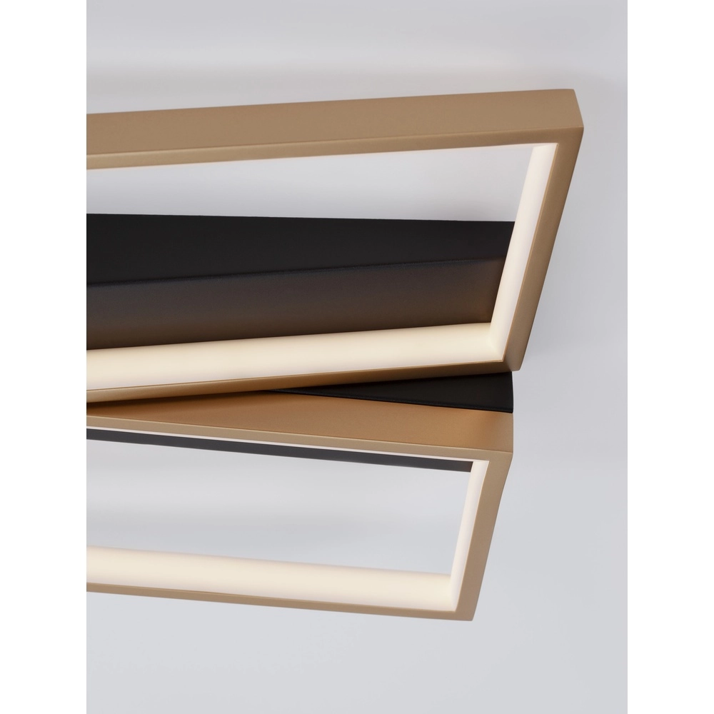 Design-Deckenleuchte Elize schwarz mit gold Lyora 5212017433145
