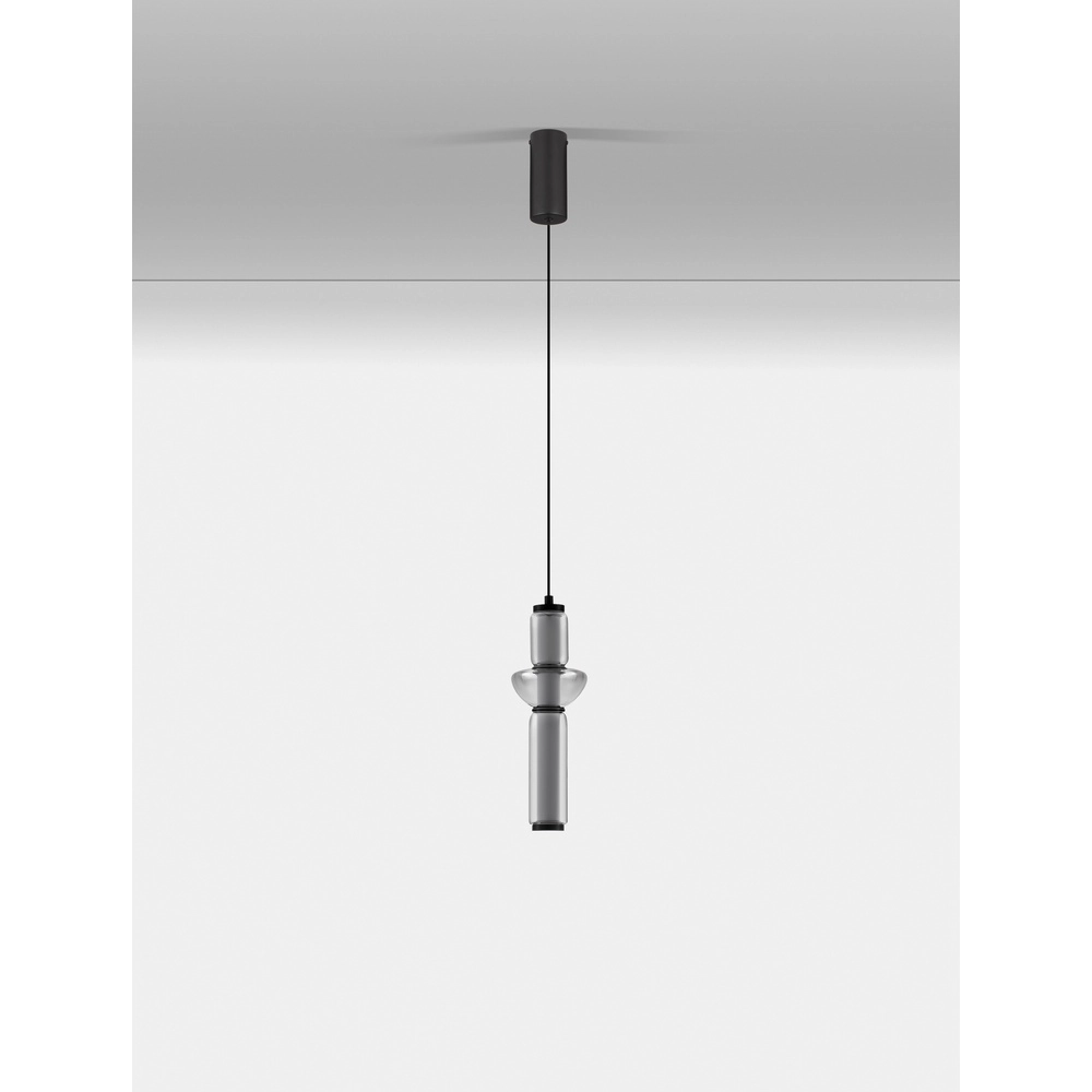 Design-Pendelleuchte Ulon 1-flammiges Rauchglas Lyora 5212017474162
