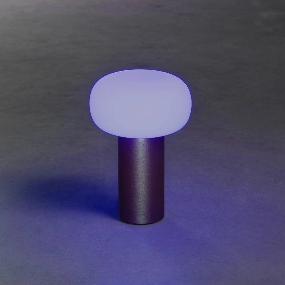 Wiederaufladbare Tischlampe Antibes rostbraun KonstSmide 7318308269726