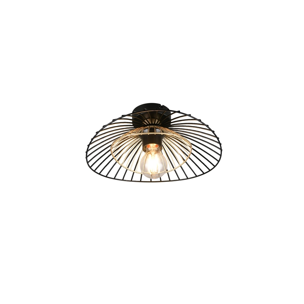 Deckenlampe Lauris Ø 30cm schwarz Trio 4017807678116