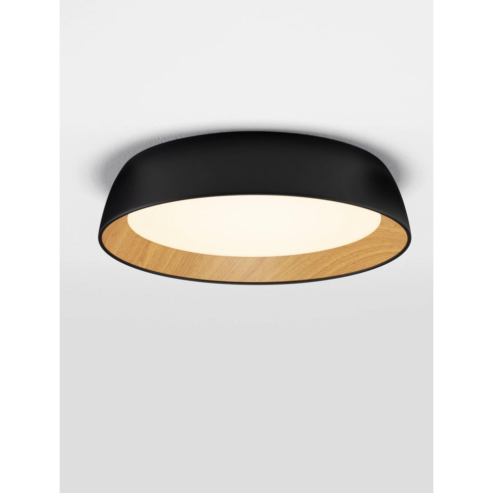 Deckenlampe Sigi  Ø 45cm schwarz Lyora 5212017448644