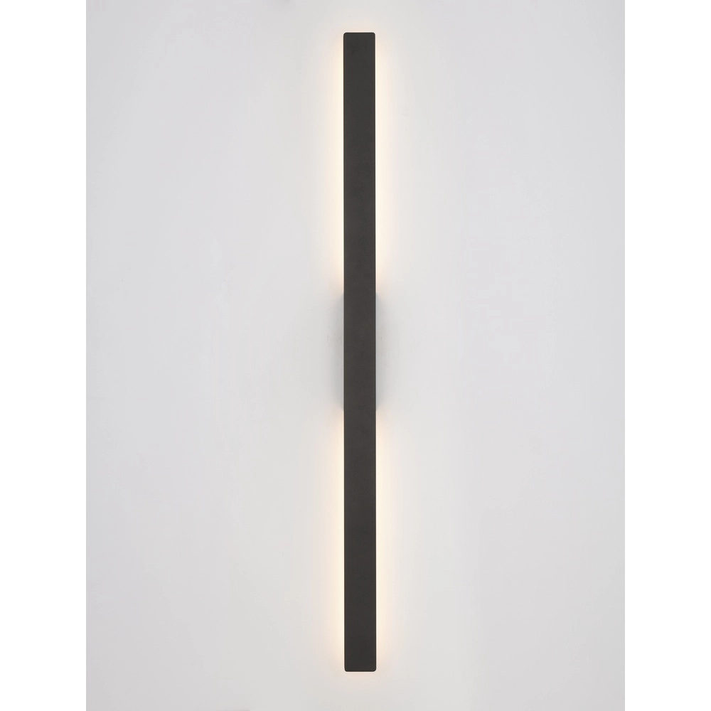 Schlanke Wandleuchte Aneth schwarz 104cm Lyora 5212017447302