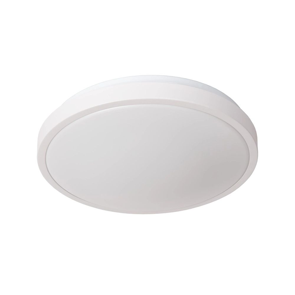 Weißes Deckenlicht Dasher Ø 34,8 cm IP44 für Badezimmer