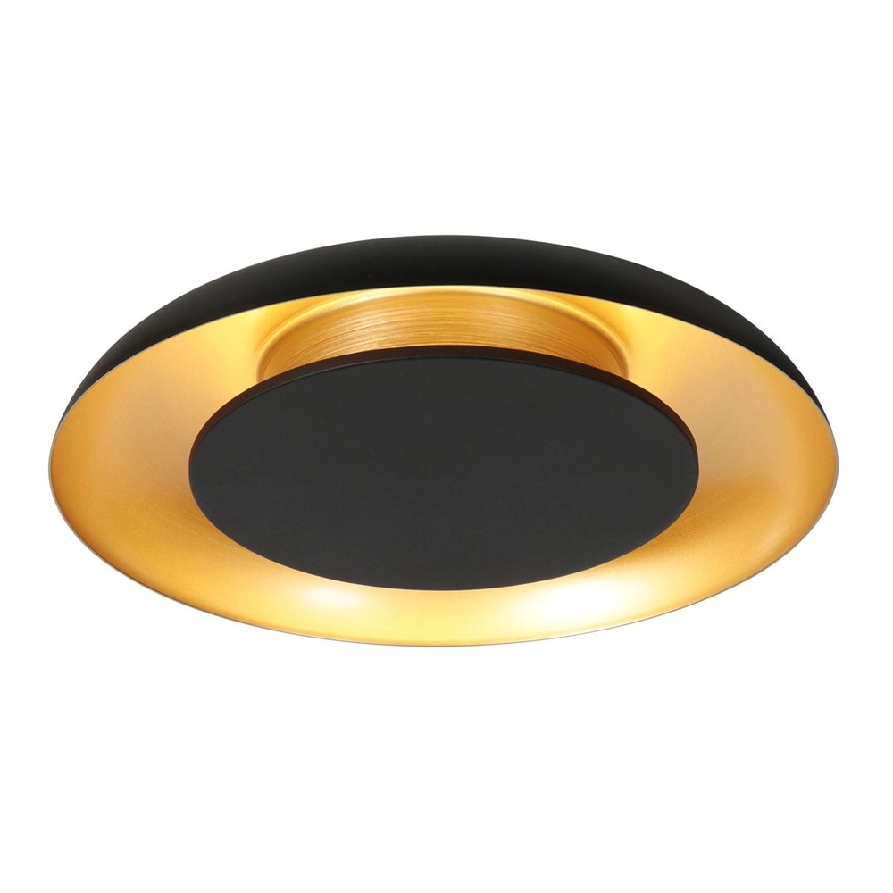Deckenleuchte Golden Veil schwarz Ø 40cm