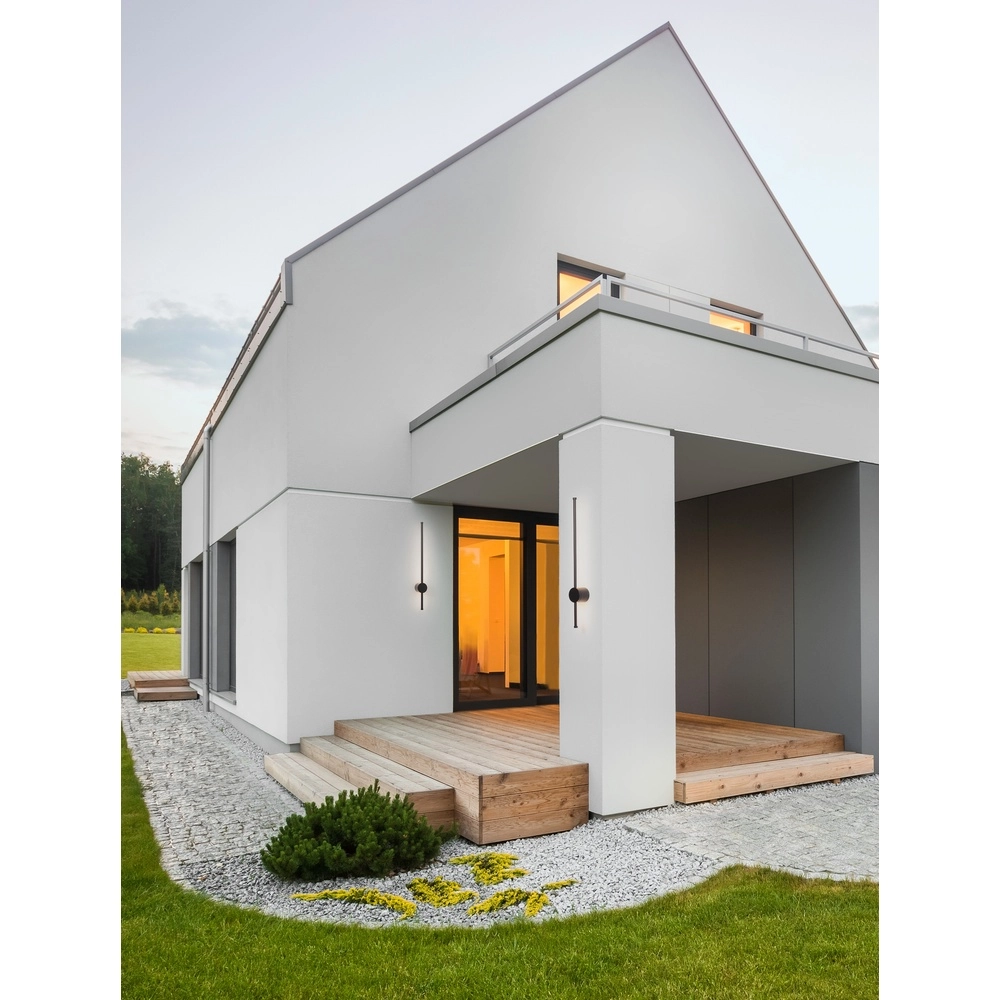 Design-Wandleuchte Ridge schwarz 65cm Lyora 5212017447265