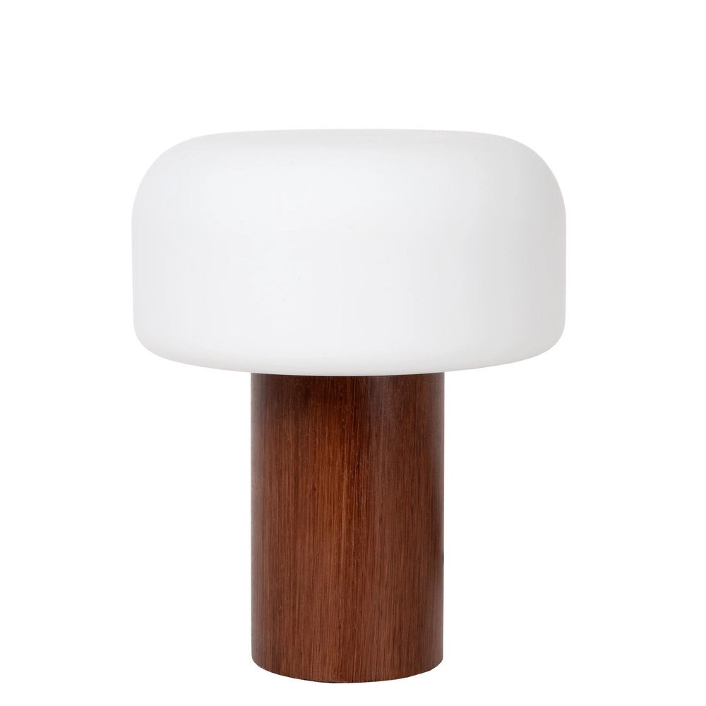 Tischlampe Kenan Holzoptik