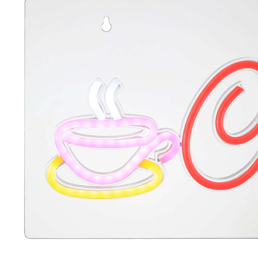 Neon-Wandlampe Neon-Tales "Kaffee" Brilliant 4004353477836