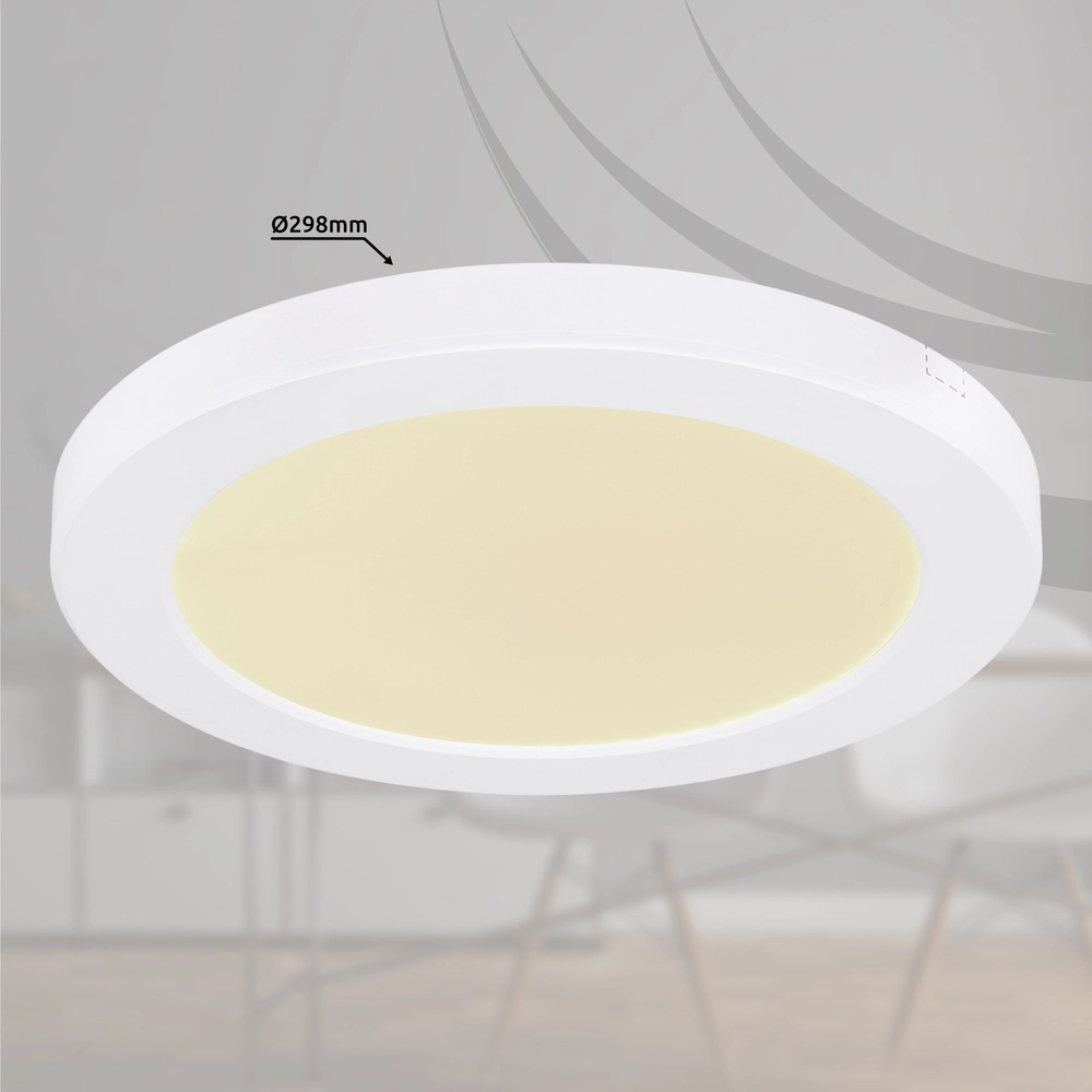 Design-Deckenlicht Lasse schwarz Ø 29,8 cm Globo 9007371414161