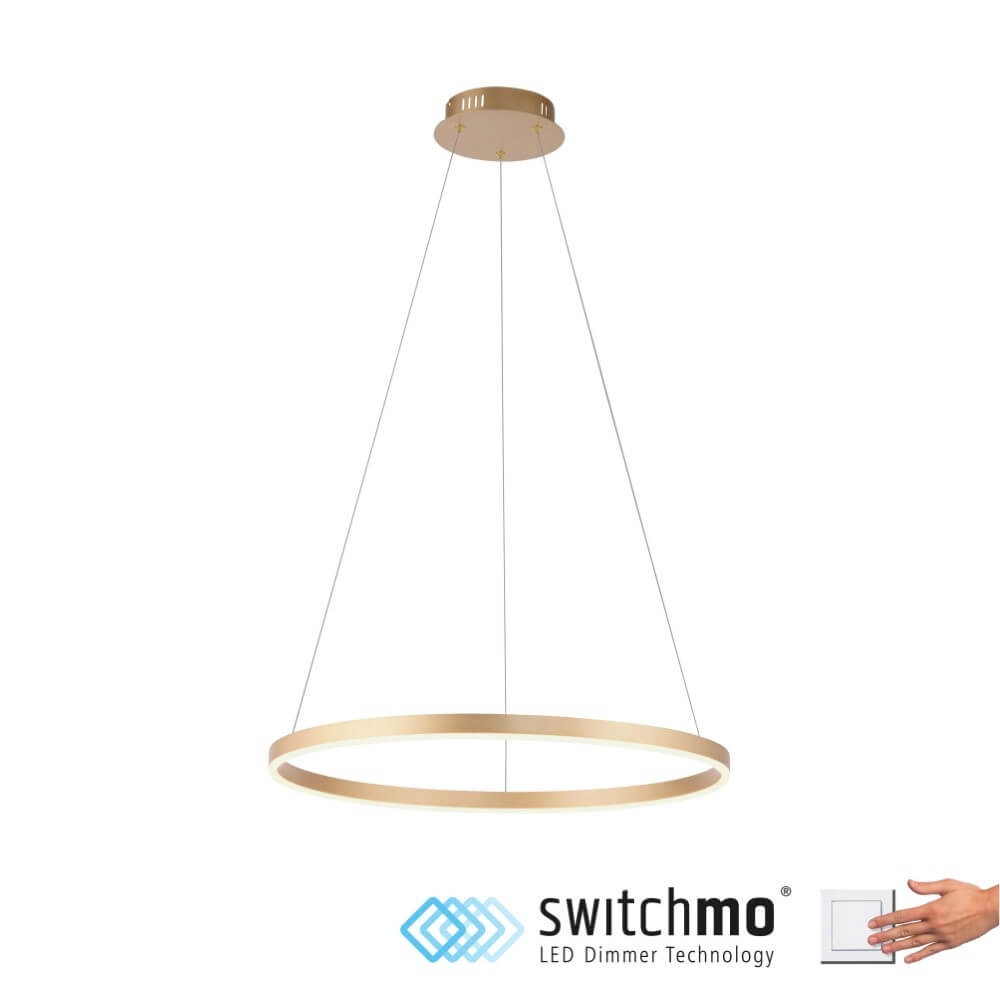 Hängelampe Ritus Messing Just Light 4043689985653