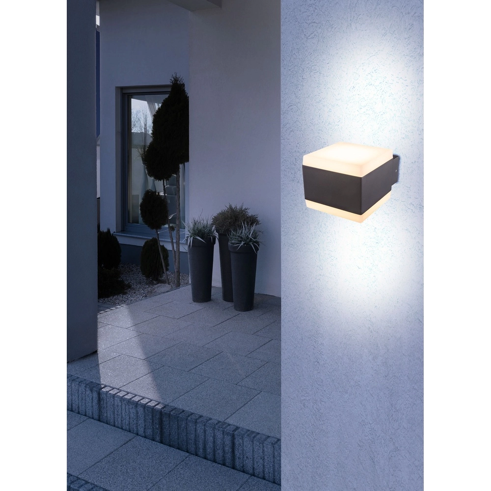 Design-Wandlampe Slice Anthrazit Globo 9007371388202