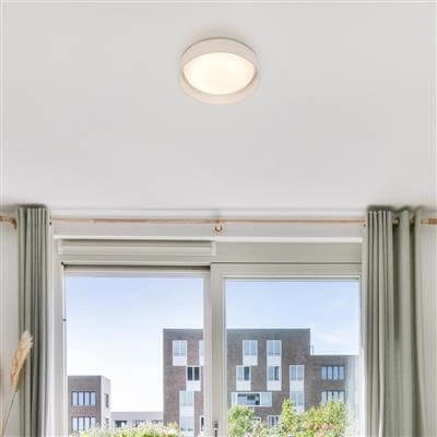 Weiße Deckenlampe Gianna Ø 37cm Searchlight 5053423099958