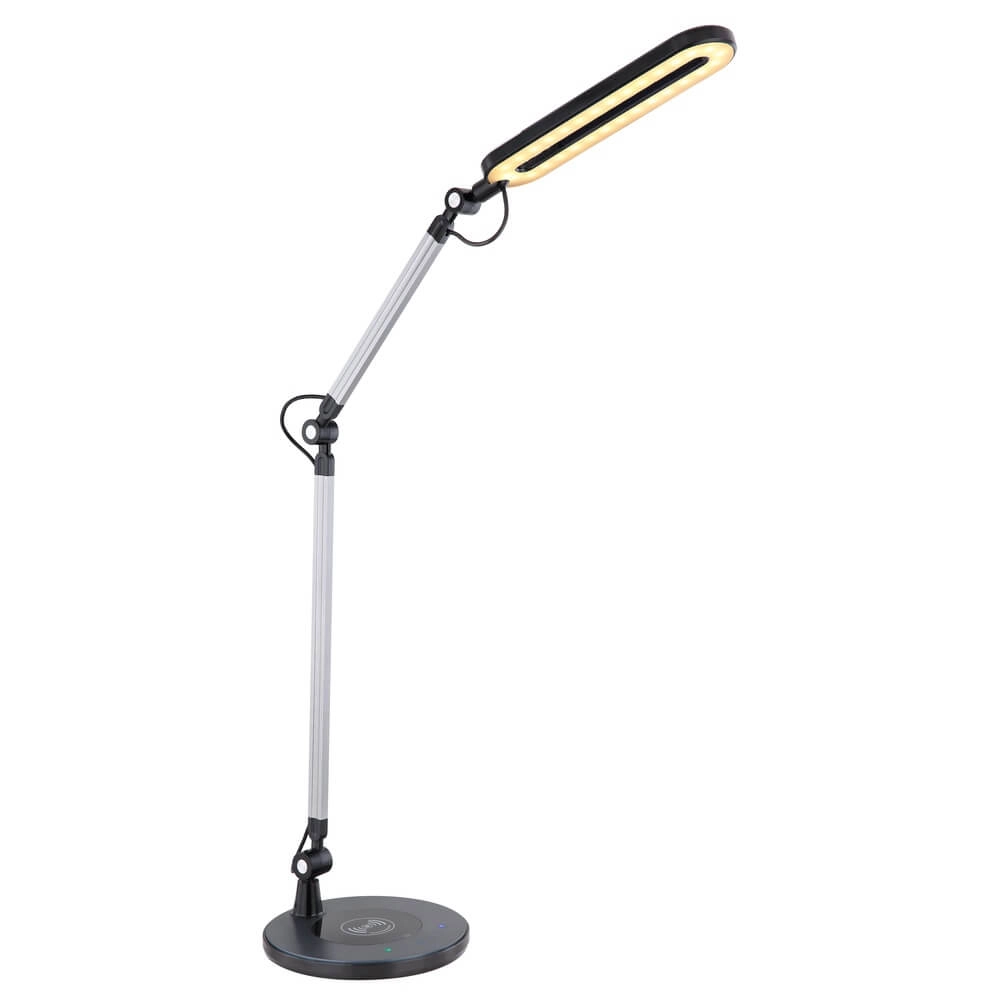 Schreibtischlampe Ursino grau Globo 9007371414024