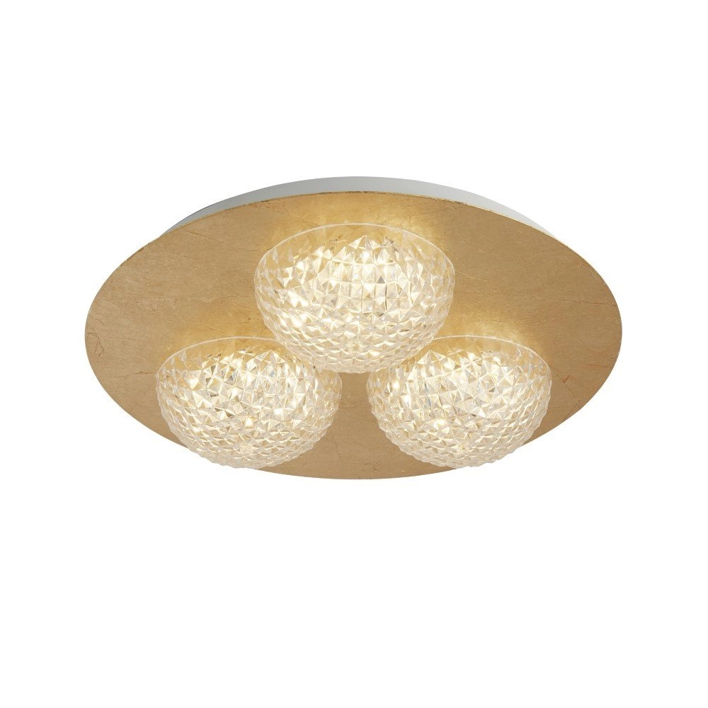 Deckenleuchte Celestia 3-Licht-Gold Searchlight 5053423168203