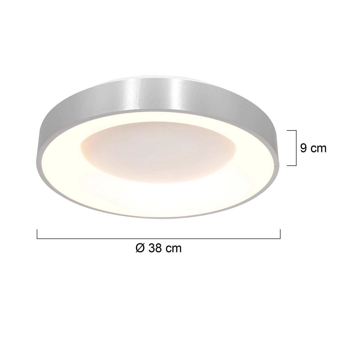 Ø 38cm Deckenleuchte Ringlede LED Steinhauer 8712746135190